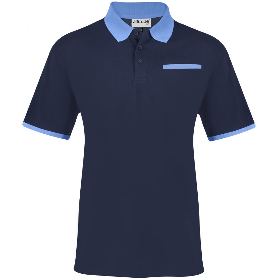 Mens Caliber Golf Shirt - Image 4